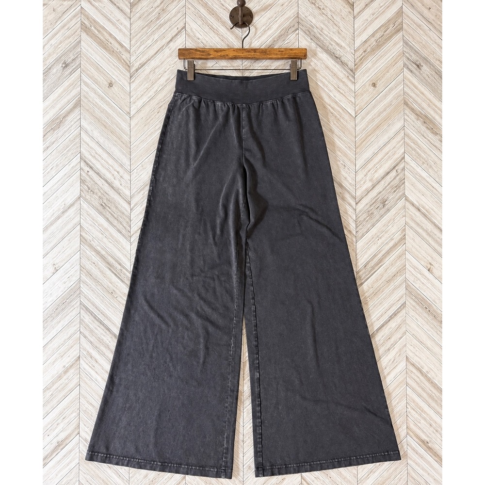 OFFLINE by Aerie Wide Leg Mineral Wash High Waisted Lounge Pants XS